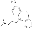 Imipramine hydrochloride Struktur
