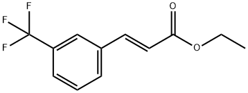 间三氟甲基肉桂酸乙酯 结构式