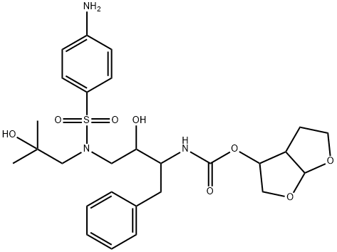 羟基地瑞纳韦, 1130635-75-4, 结构式