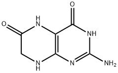 4,6-Pteridinedione,2-amino-1,5,7,8-tetrahydro-(8CI,9CI) Structure