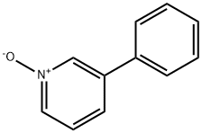 3-苯基吡啶氮氧化物, 1131-48-2, 结构式
