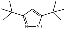 3,5-二叔丁基-1H-吡唑, 1132-14-5, 结构式