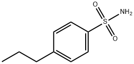 4-丙基苯-1-磺酰胺, 1132-18-9, 结构式