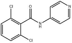 2,6-二氯-N-(吡啶-4-基)苯甲酰胺 结构式