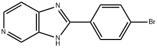 2-(4-BROMO-PHENYL)-1H-IMIDAZO[4,5-C]PYRIDINE Structure