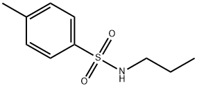 N-丙基-4-甲基苯磺酰胺, 1133-12-6, 结构式