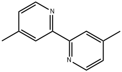 2,2'-ビ-4-ピコリン 化学構造式
