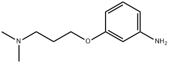 3-(3-二甲基氨基丙氧基)苯胺, 1135-26-8, 结构式