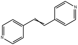 1,2-双吡啶基乙烯, 1135-32-6, 结构式
