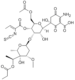 パウロマイシンC 化学構造式