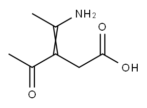 3-Pentenoic  acid,  3-acetyl-4-amino-|