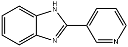 2-(3-吡啶基)苯并咪唑, 1137-67-3, 结构式