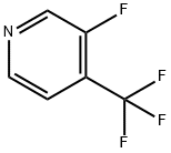 3-氟-4-(三氟甲基)吡啶 结构式
