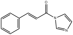 1-trans-シンナモイル-1H-イミダゾール 化学構造式