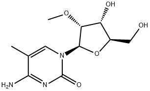 5-メチル-2'-O-メチルシチジン 化学構造式