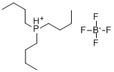 四氟硼酸三正丁基磷, 113978-91-9, 结构式
