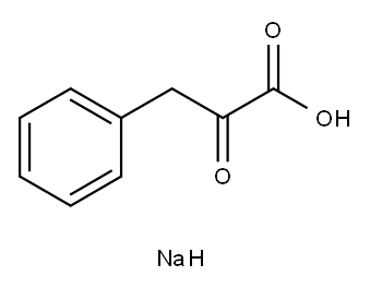Sodium phenylpyruvate Structure