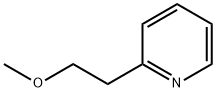 2-(2-メトキシエチル)ピリジン 化学構造式