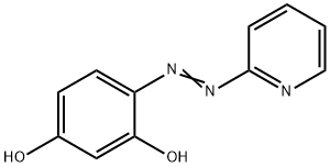 4-(2-PYRIDYLAZO)RESORCINOL Struktur