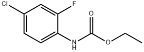 (4-氯-2-氟苯基)-氨基甲酸乙酯, 114108-90-6, 结构式