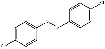 4,4'-ジクロロジフェニルジスルフィド 化学構造式