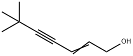 1-HYDROXY-6,6-DIMETHYL-2-HEPTENE-4-YNE Structure