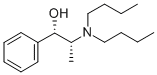 (1S,2R)-2-二丁氨基-1-苯基-1-丙醇, 114389-70-7, 结构式