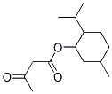 3-Oxobutyric acid menthyl ester Struktur