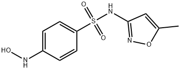 sulfamethoxazole hydroxylamine Struktur