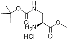 BOC保护的甲氧基氨酸盐酸盐, 114559-25-0, 结构式