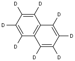 萘D8, 1146-65-2, 结构式