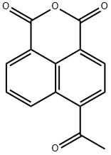 4-ACETYL-1,8-NAPHTHALIC ANHYDRIDE Struktur