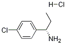 (S)-1-(4-chlorophenyl)propan-1-aMine-hcl Structure