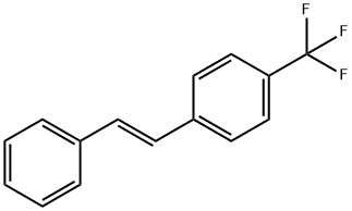 1-(2-PHENYLVINYL)-4-(TRIFLUOROMETHYL)BENZENE Struktur