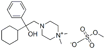 hexocyclium metilsulfate Structure