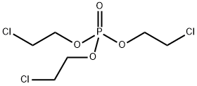 りん酸トリス(2-クロロエチル) 化学構造式