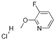 3-フルオロ-2-メトキシピリジン塩酸塩 化学構造式