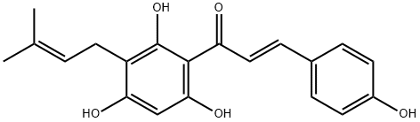 デスメチルキサントフモール 化学構造式