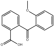 o-(o-アニソイル)安息香酸 化学構造式