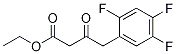 3-氧代-4-(2,4,5-三氟苯基)丁酸乙酯, 1151240-88-8, 结构式