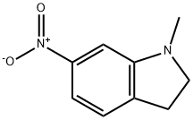 1-METHYL-6-NITRO-INDOLINE, 115210-53-2, 结构式
