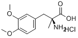 Dimethyl methyldopa Struktur