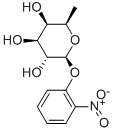 4-硝基苯-BETA-D-吡喃半乳糖苷 结构式
