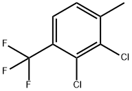 2,3-二氯-4-三氟甲基甲苯 结构式