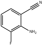2-氨基-3-氟苯腈 结构式