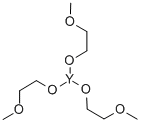 三(2-甲氧基氧乙基)钇 结构式