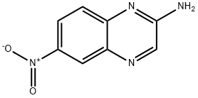 2-AMINO-6-NITROQUINOXALINE Structure