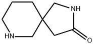2,7-二氮杂螺[4.5]癸-3-酮, 1158750-89-0, 结构式