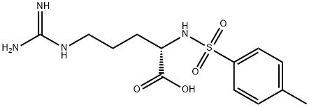 Nα-トシル-L-アルギニン 化学構造式