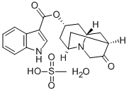 甲磺酸多拉司琼 结构式
